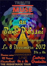 tribute to Muse st Martin le 08/12/12 27711210