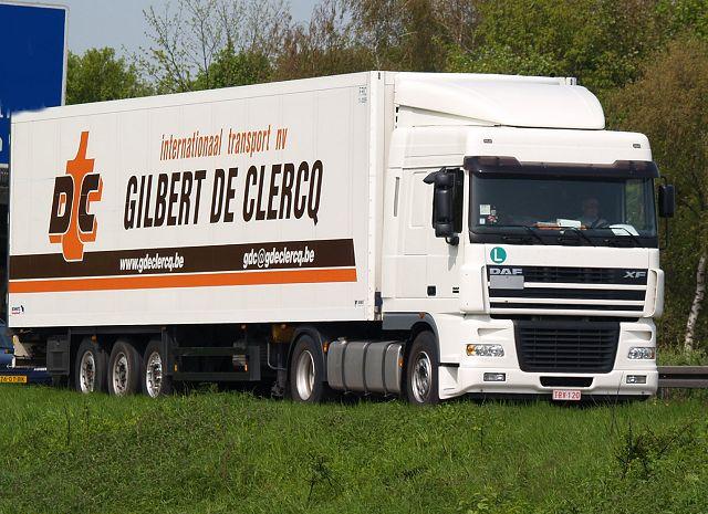 Transports Gilbert De Clercq (B) Daf-xf11