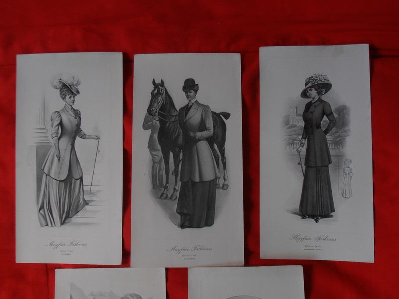 Gravures de mode Mayfair Fashions datées 1907 ect... Gavure11