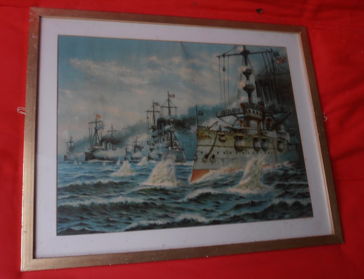 Chromolithographies Marine guerre Lithos22