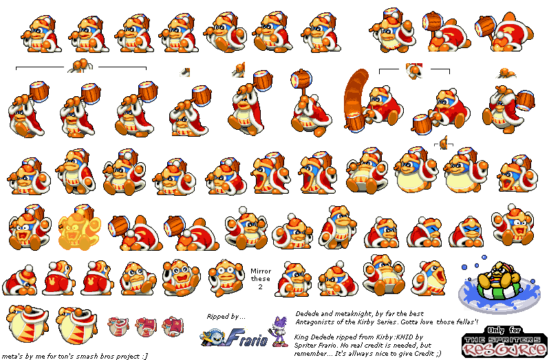 Ressources SSBB [Characters, spriters, battlers ect....] Dedede10