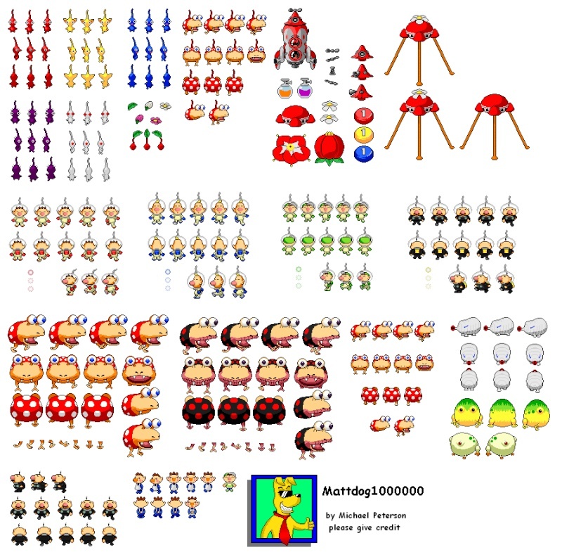 Ressources SSBB [Characters, spriters, battlers ect....] Pikmin11