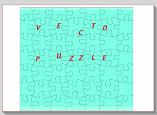 VIDEO : vectorisation manuelle d'un puzzle Vectop10