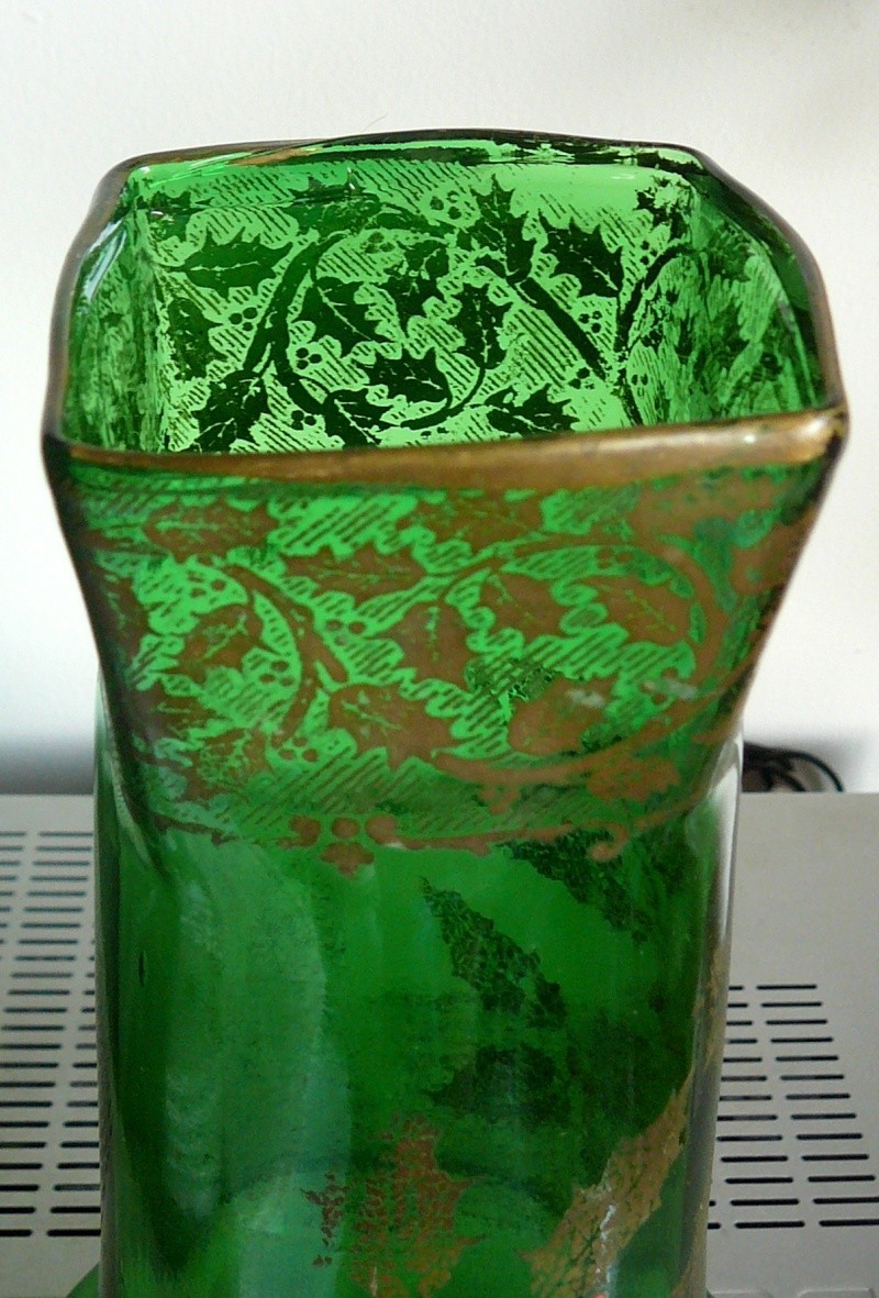 vase en verre peint  P1050279