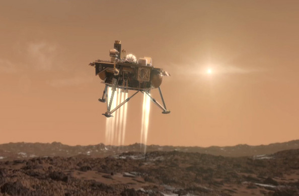 La sonda Phoenix  aterriza en Marte Phoeni10