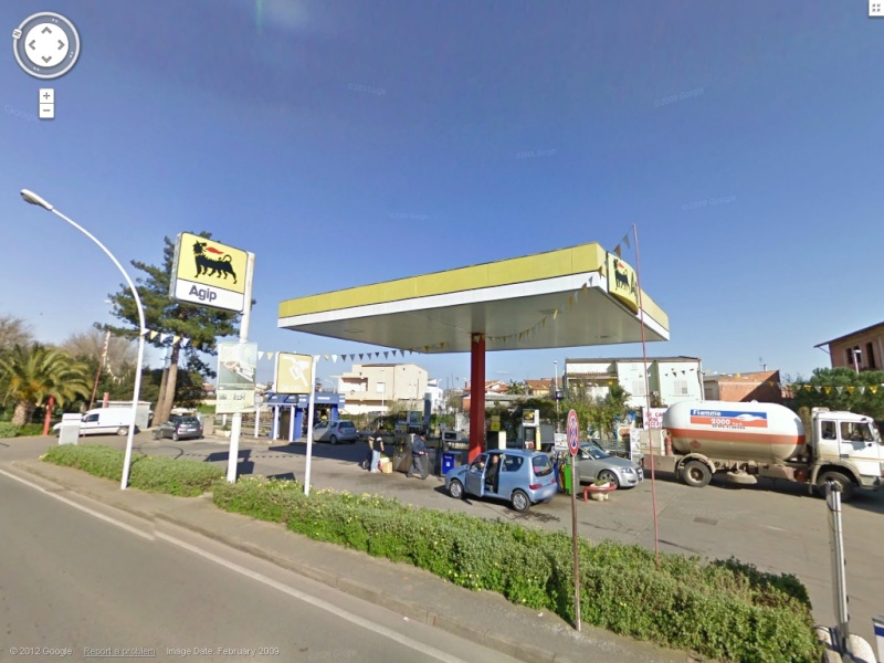 STREET VIEW : les enseignes de stations carburant / essence Agip10