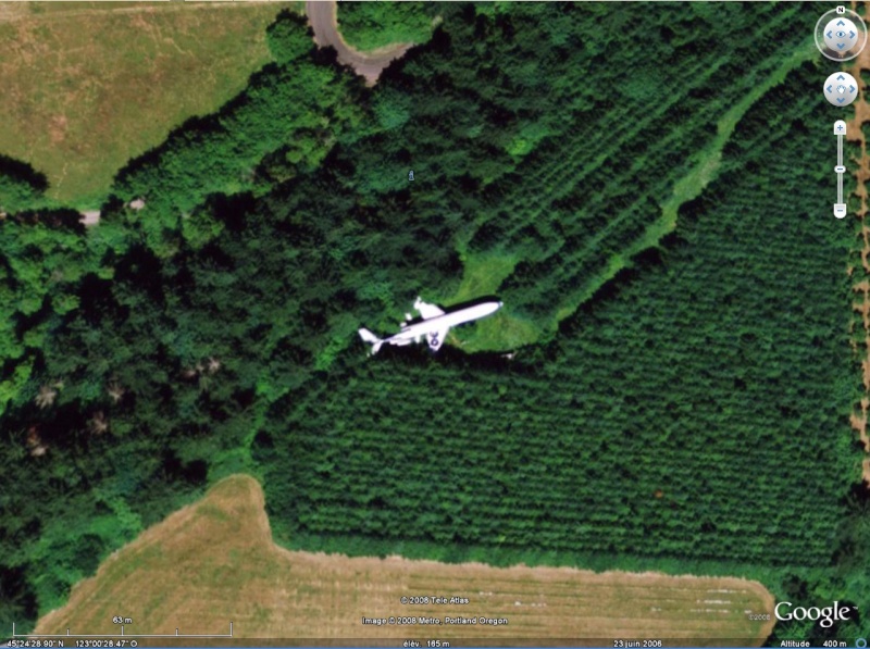 Quelques OVNIS sur Google Earth Avion11