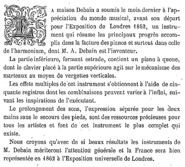 Présentations aux expositions industrielles/universelles/etc... Debain15