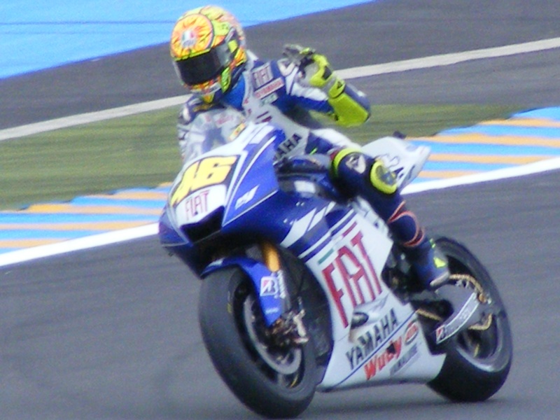 Grand Prix de France moto Rossi210