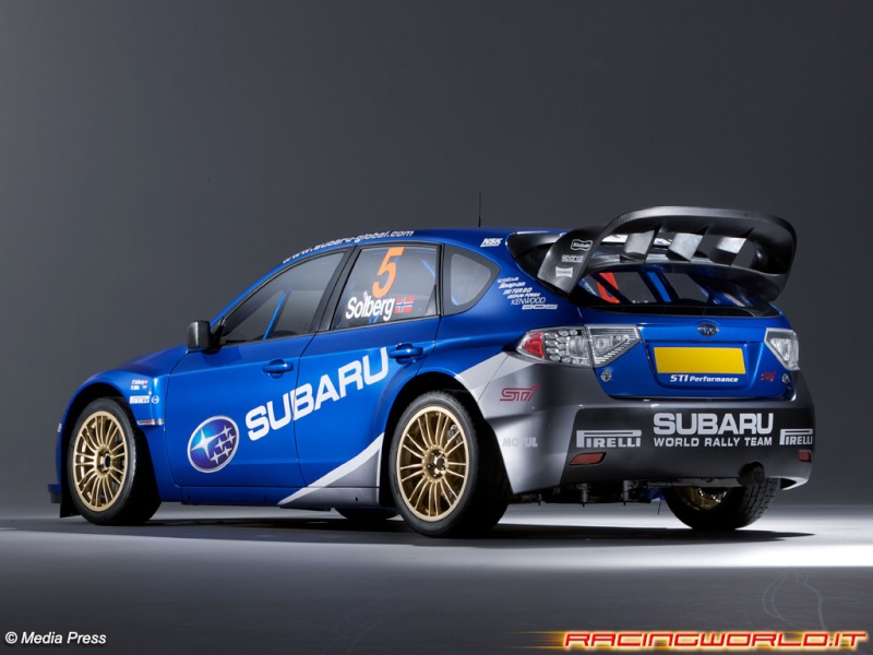 Nouvelle Subaru WRC Sub110