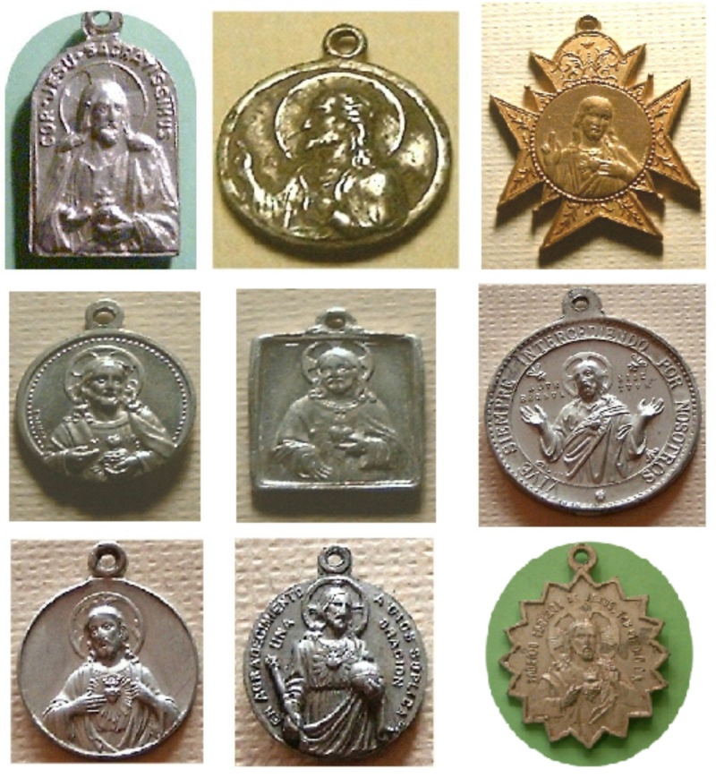 Medallas del Sagrado Corazón de Jesús 2_sagr10