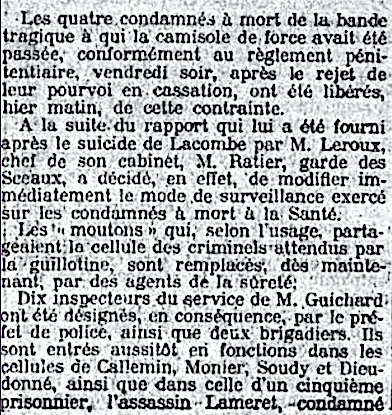 Bonnot - La bande à Bonnot - 1912-1913 - Page 37 Camiso12