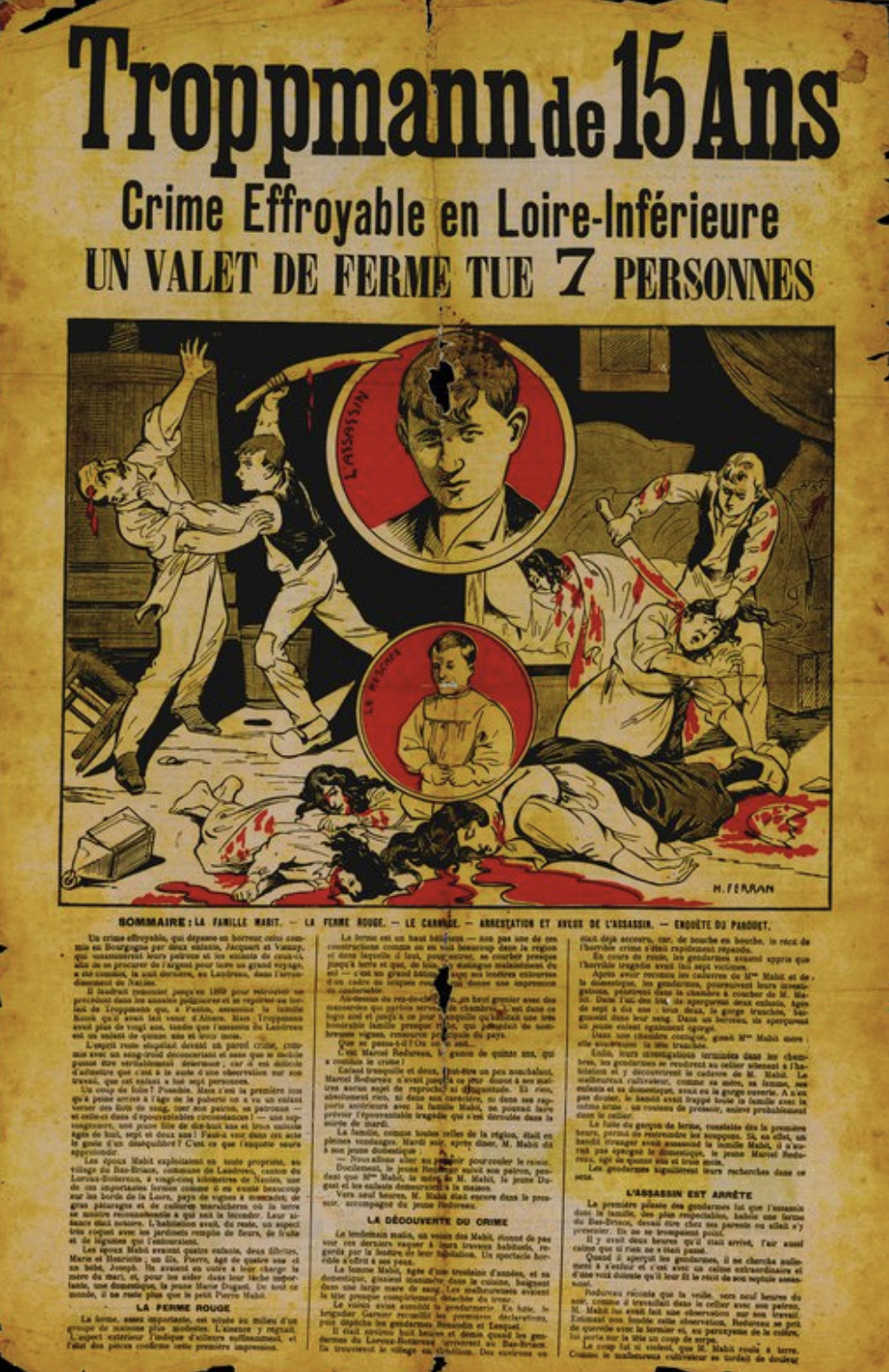 Les terribles assassinats de Bas-Briacé - Marcel Redureau - 1913 - Page 2 Redure24