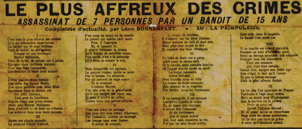 Les terribles assassinats de Bas-Briacé - Marcel Redureau - 1913 - Page 2 Redure26