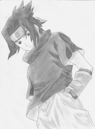 dessin de moi Sasuke10