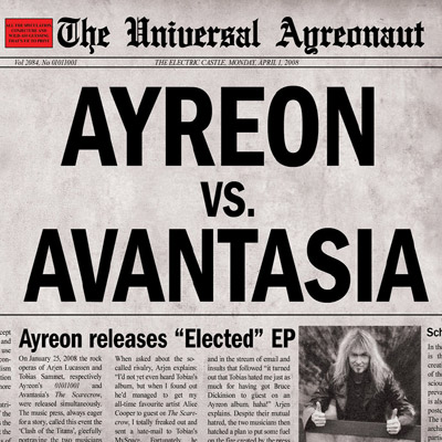 Ayreon: capa e detalhes de EP com Tobias Sammet Ayreon10