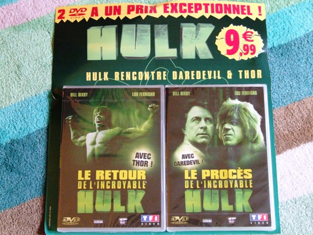 Le procs de Hulk et le retour de l'incroyable Hulk en DVD Dscf1515