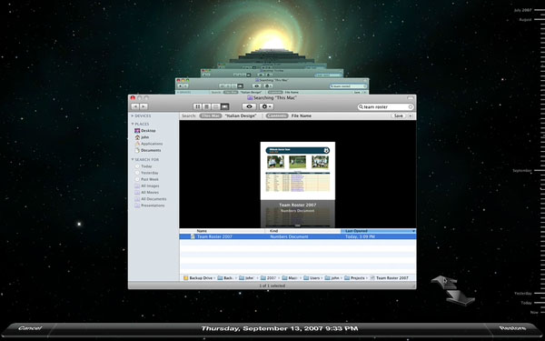 Mac OS X Leopard vi presenta...La macchina del tempo!! Time2212