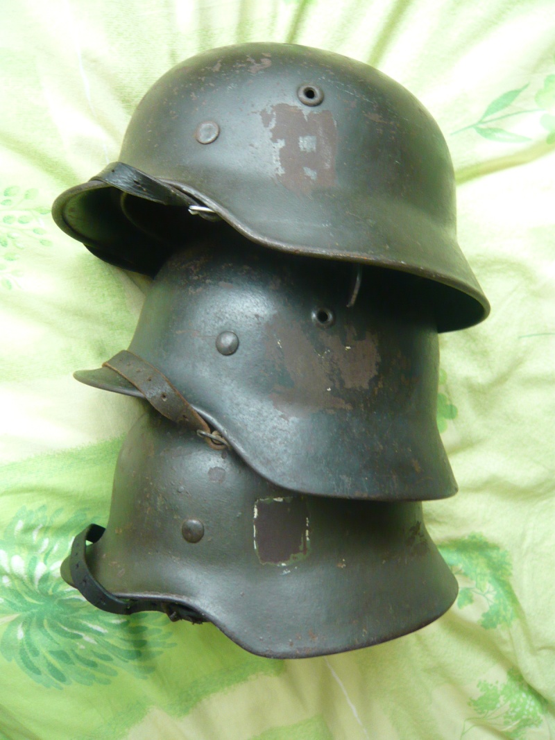 Application de la directive de 1940 : reconditionnement des casques allemands P1060912