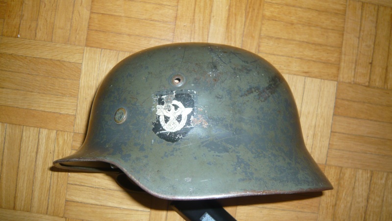 Enfin trouvé : casque allemand polizeï combat.. P1090029