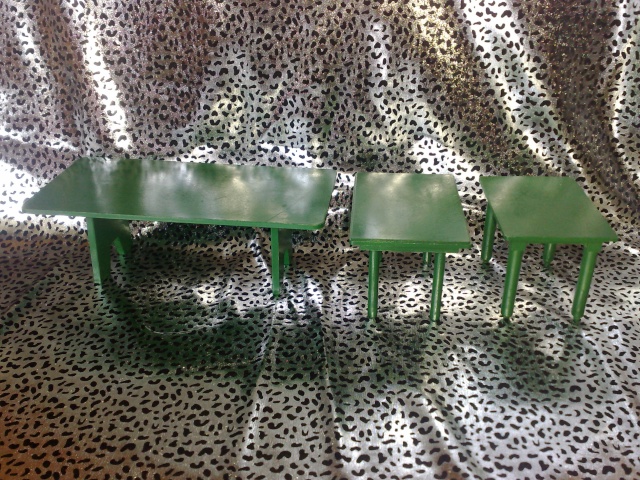 Les meubles verts vintage sylvanian 08062016