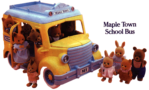 Les petits malins / MAPLE TOWN (Bandai) 1986 Bus10