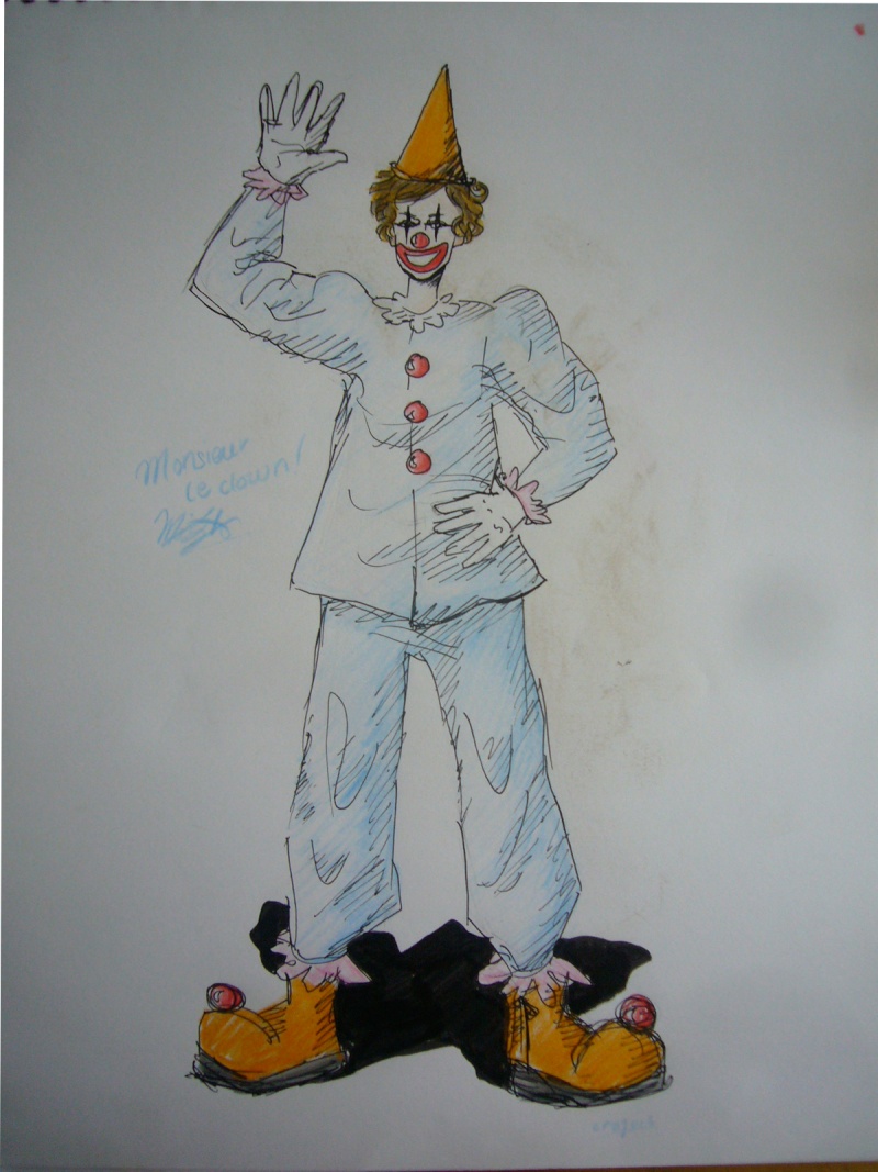 mes dessins - Page 17 Clown10
