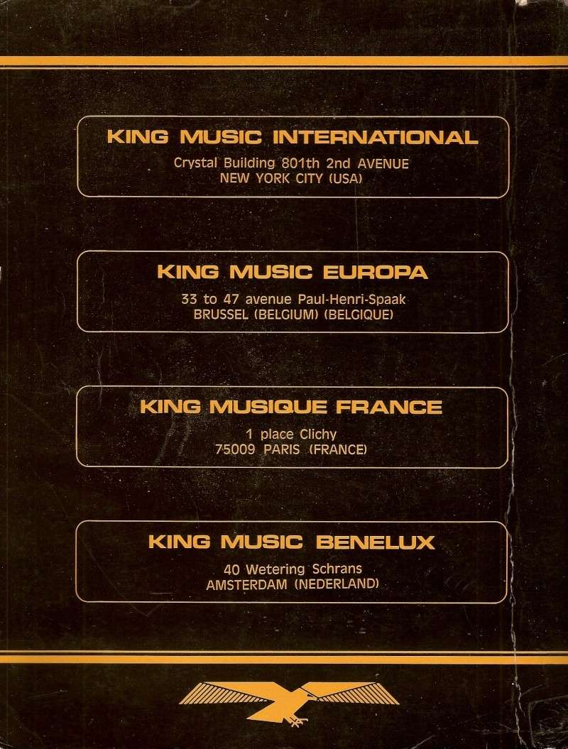 Le Catalogue KING MUSIQUE 1976 Numari11