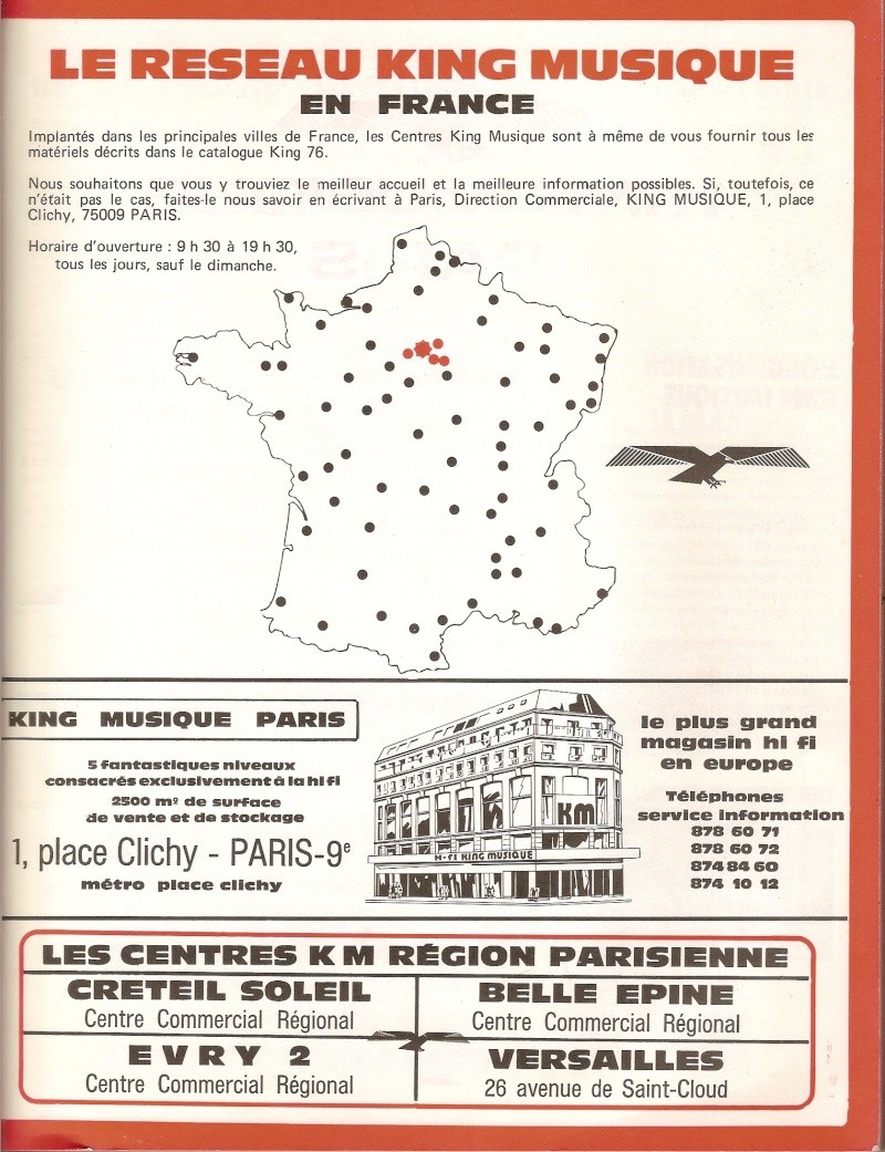 Le Catalogue KING MUSIQUE 1976 Numari12