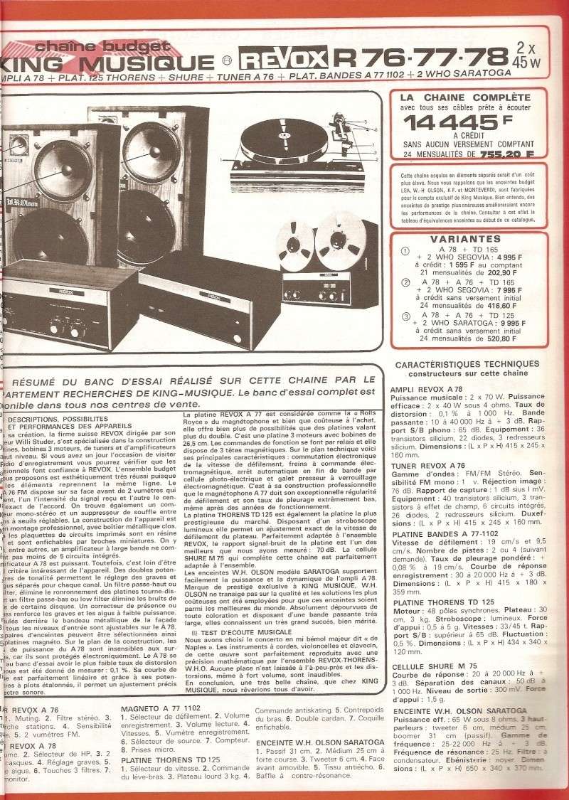 Le Catalogue KING MUSIQUE 1976 Numari19