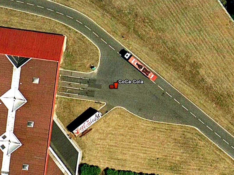 Coca Cola sur Google Earth Coca10