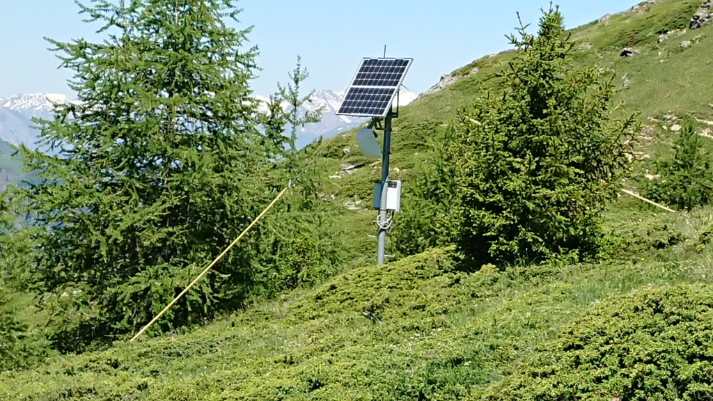 L'Alpage de la Davie depuis Le Chevril 05110