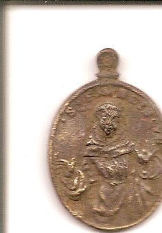 medalla Santa Clara y S. Francisco de Asis.S-XVIII-XIX Escane12