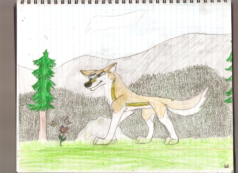 More Wolf fan art by me! Scan0013
