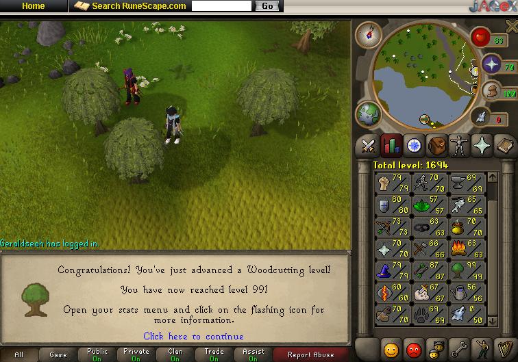 99 Woodcutting - COMPLETED Mwsnap17