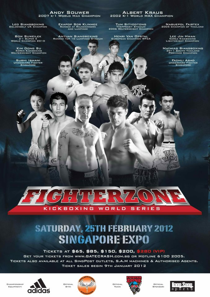 FIGHTER ZONE / SAMEDI 25 FEVRIER 2012 /SINGAPOUR  Fighte10