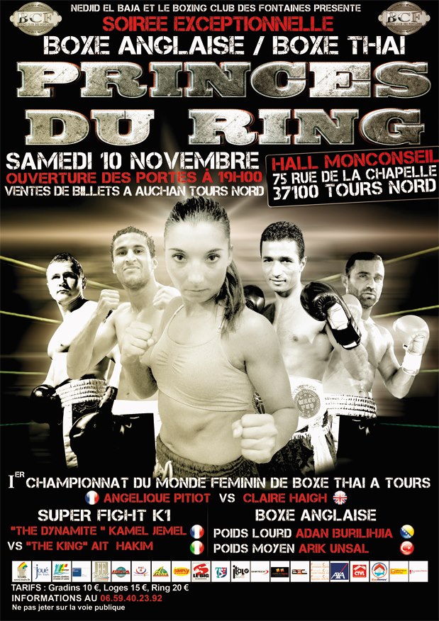 PRINCES DU RING / PITIOT VS HAIGH / 10 NOVEMBRE / TOURS  Prince10