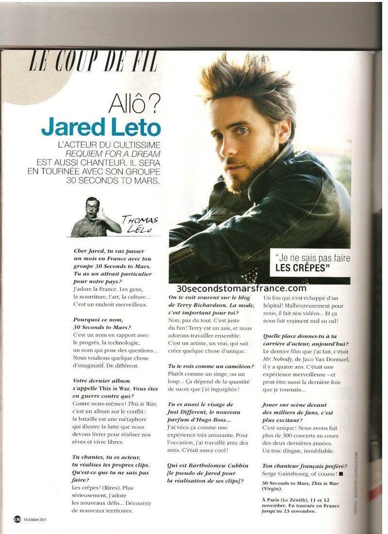 Jared Leto dans "Be" (14 octobre 2011) Jared_13