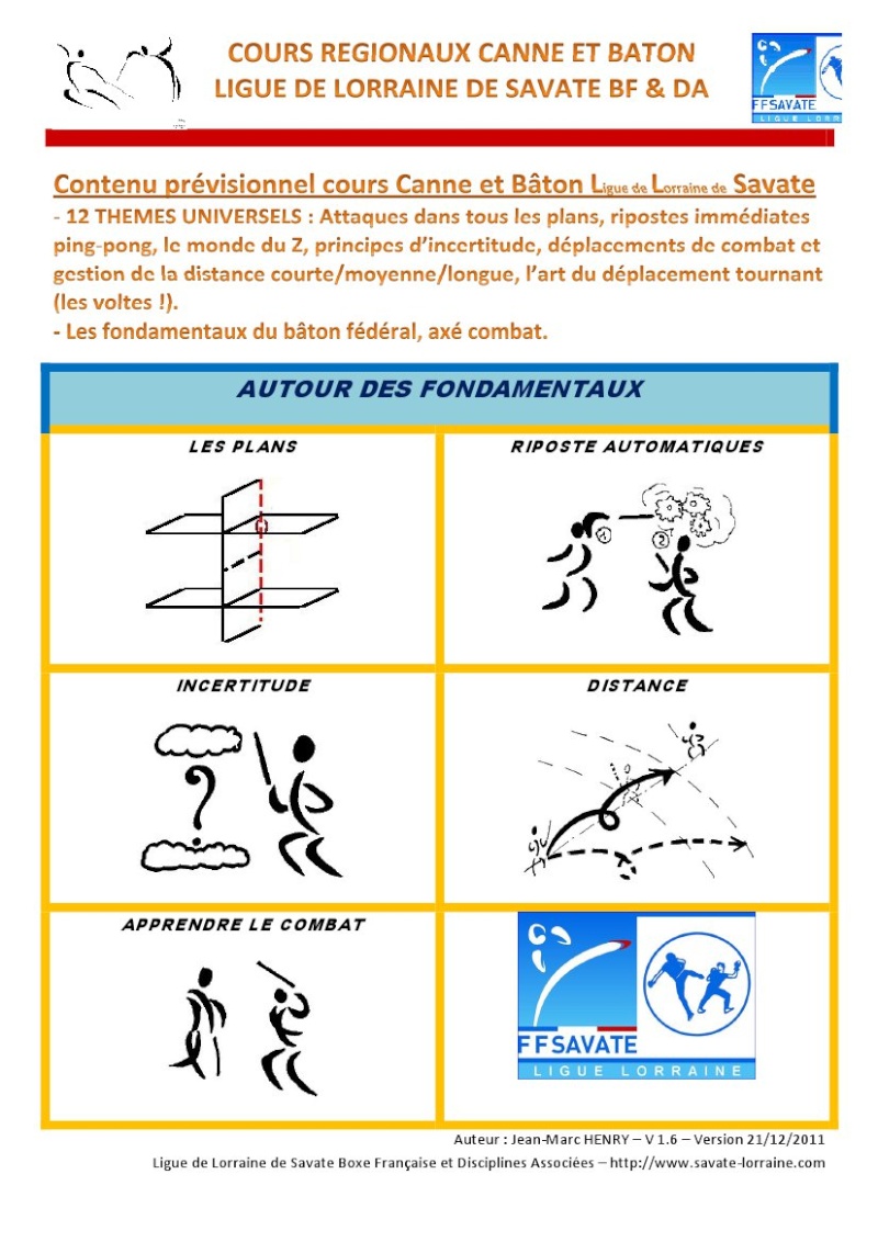 Cours rginaux de canne de combat en Lorraine Coursr10