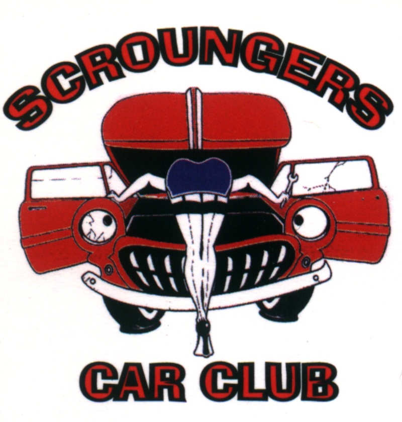Scroungers Car Club Logo Scroun10