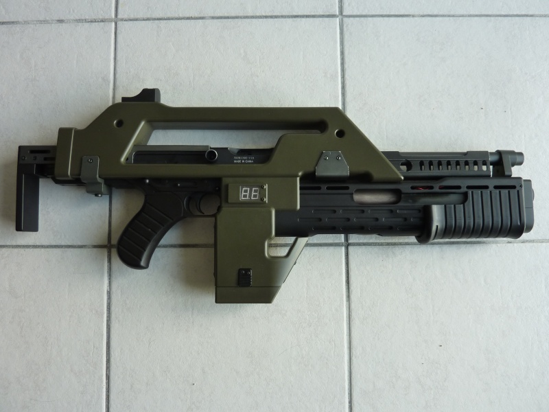 Review M41A pulse rifle (Snow Wolf) P1040538