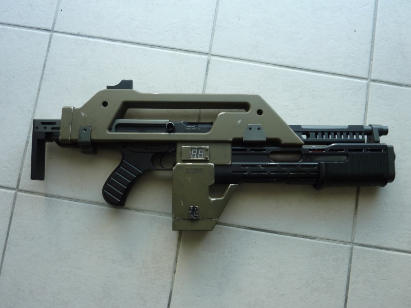 Review M41A pulse rifle (Snow Wolf) P1040541