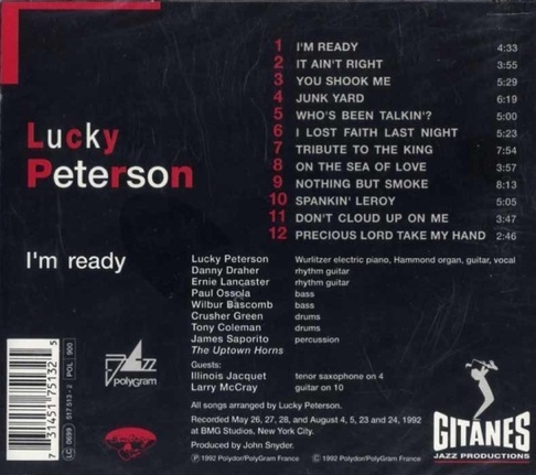 Lucky Peterson - I'm Ready (1992) Image107