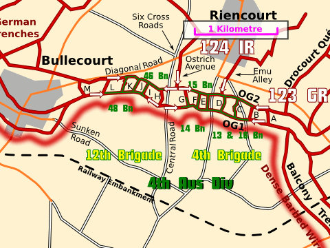 La bataille de Bullecourt (62) Contre10