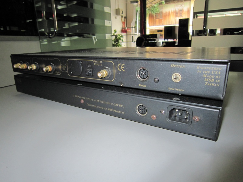 MSB link lll DAC + power base (used) sold File_912