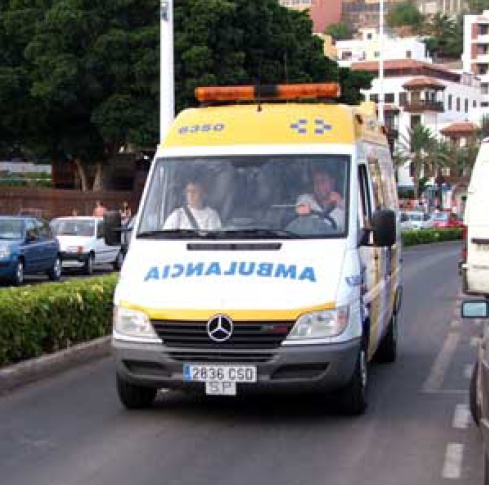 Conducción de ambulancias por vigilantes de seguridad Ambula10