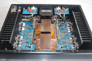 ADCOM pre/power GFP 345 / GFA 2535 amplifiers sold Dsc_4316
