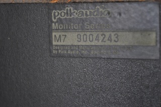 polkaudio Monitor Series M 7 speakers (used)  Dsc_5218