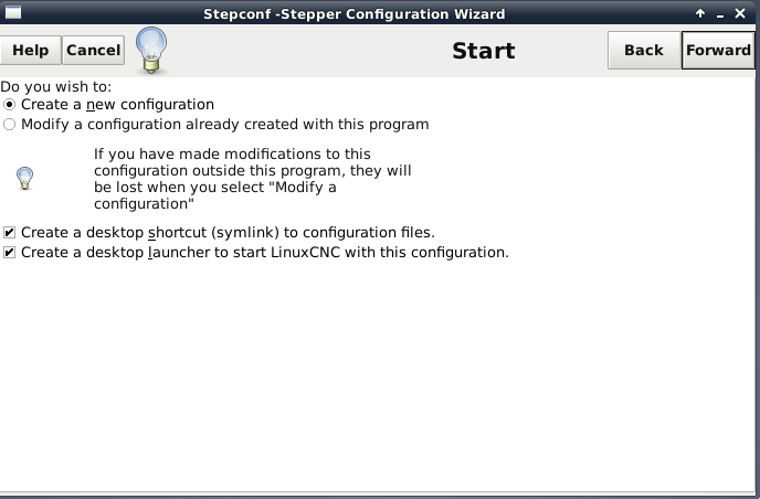[tutoriel]Presentation et installation de LinuxCNC Stepco10