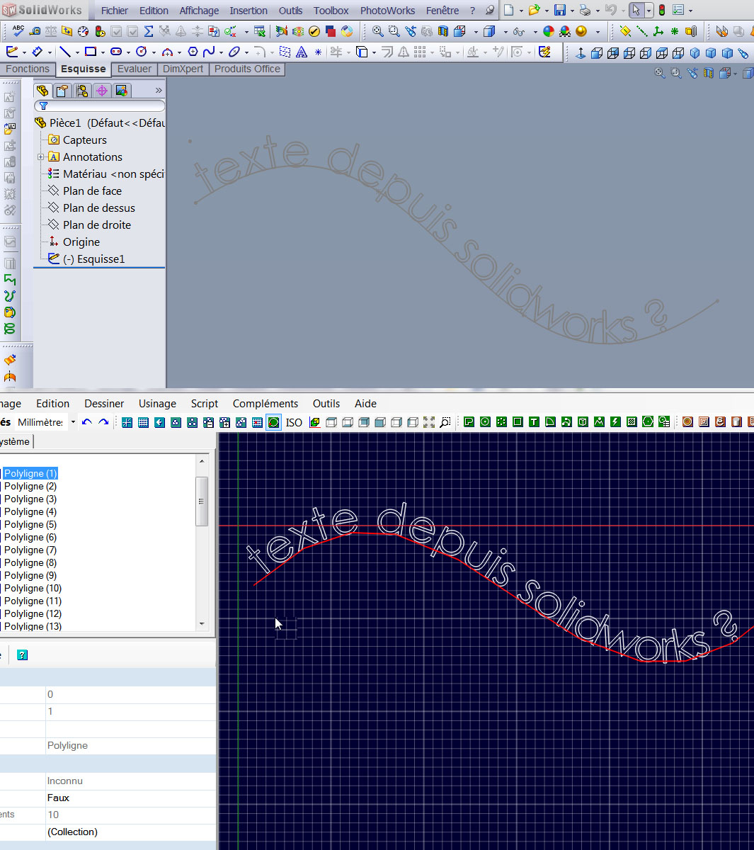 peut on exporter un travail sur CB autrement qu'en STL ou DXF ? Texte_10